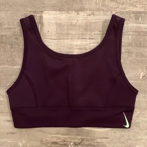 NIKE Sports Bra Plum Purple Sz XS